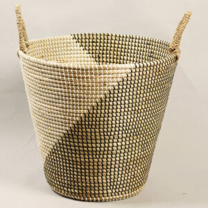 Snail Pattern Seagrass Storage Baskets SG 09 05 344 1