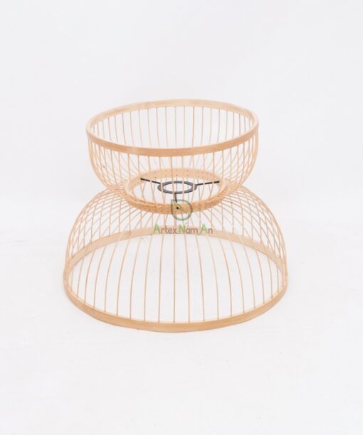 Unique Shape Natural Woven Hanging Pendant Lamp Shade From Vietnam NB 17 21 018 01