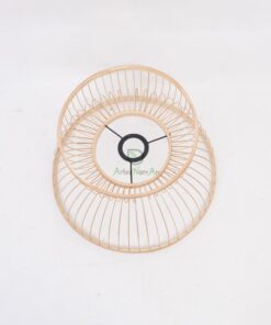 Unique Shape Natural Woven Hanging Pendant Lamp Shade From Vietnam NB 17 21 018 01