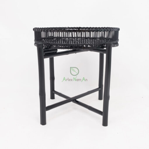 Wholesale Black Bamboo Serving Tray/storage Tray With Legs NB 11 03 001 01