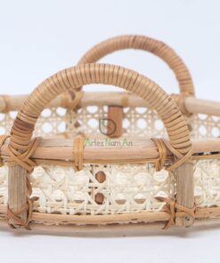 Wholesale natural rattan open weave serving trayweaving tray/decorative trays RI 46 03 001 03