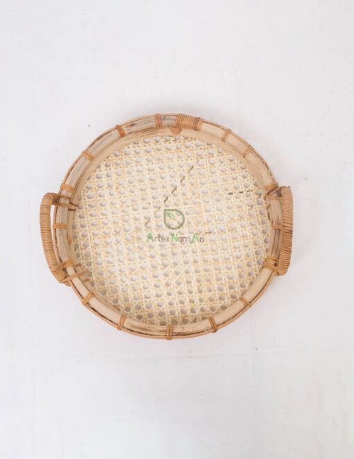 Wholesale natural rattan open weave serving trayweaving tray/decorative trays RI 46 03 001 03