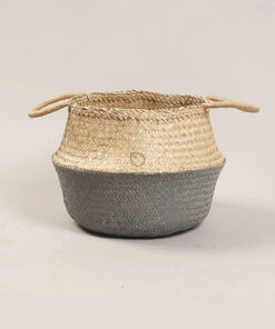 Wholesaler ecofriendly seagrass storage basket/open weave woven seagrass laundry basket SG 06 05 206 1