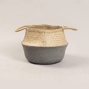 Wholesaler ecofriendly seagrass storage basket/open weave woven seagrass laundry basket SG 06 05 206 1
