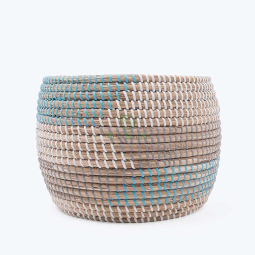 Woven Flower Pots & Planters Also Seagrass Indoor Plant Basket SG 09 16 127 01