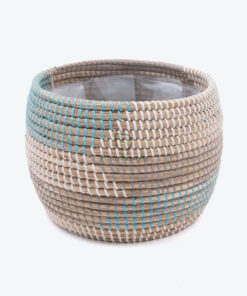 Woven Flower Pots & Planters Also Seagrass Indoor Plant Basket SG 09 16 127 01