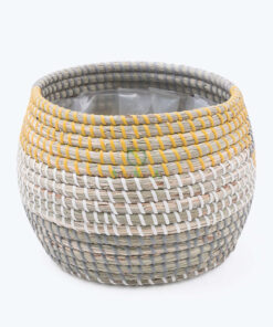 Woven Flower Pots & Planters Also Seagrass Indoor Plant Basket SG 09 16 127 01