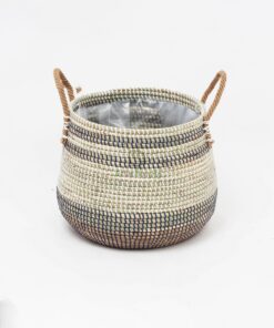 Woven Flower Pots & Planters Also Seagrass Plant Basket For Home And Garden SG 09 16 125 01