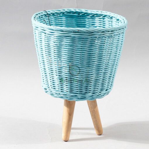 Woven rattan indoor plant pots & planters R 09 16 006 3