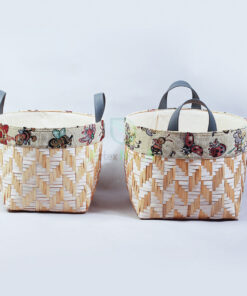 Bohemian Bamboo Basket Made From Vietnam