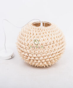 Unique design eco friendly hand made round quill lampshade from Vietnam