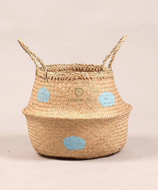 seagrass belly basket seagrass plant basket SG 06 05 205 1
