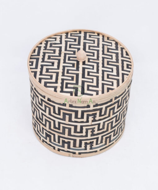 Small Round Bamboo Gift Box/Packaging Box/Storage Box From Vietnam