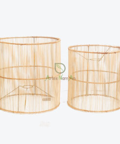 Bamboo Woven Hanging Pendant Lamp Shade NB 17 21 011 01