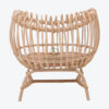 Barbie Doll Accessories Round Rattan Doll Bassinet RI 30 24 001 01