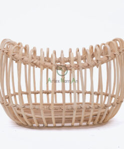 Barbie Doll Accessories Round Rattan Doll Bassinet RI 30 24 001 01