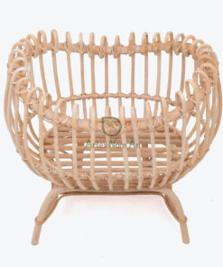 Barbie Doll Accessories Round Rattan Doll Bassinet RI 30 24 001 01