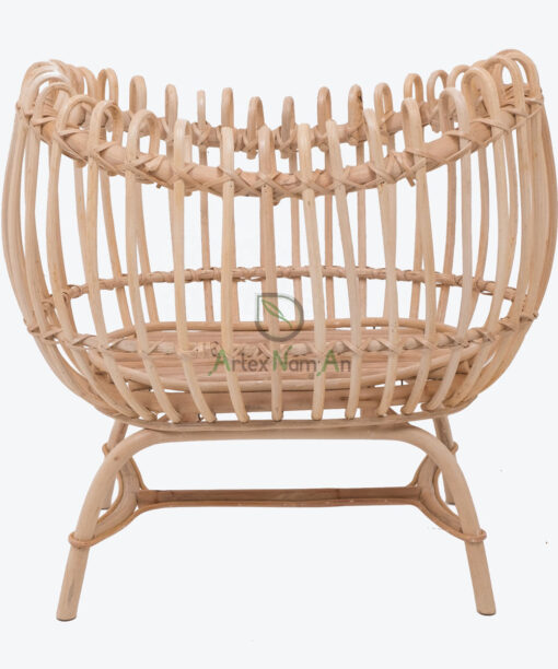 Barbie Doll Accessories Round Rattan Doll Bassinet RI 30 24 001 01