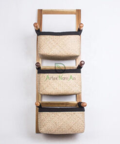 Beautiful Woven Seagrass Hanging Hamper Storage Basket SG 06 05 357 01