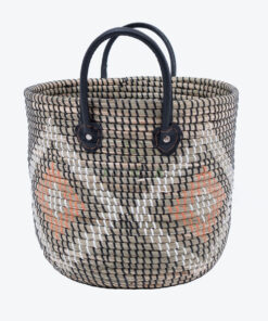 Beautiful seagrass storage shopping hamper basket SG 06 05 421 01