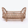 Eco Friendly Rattan Doll Bed Baby Doll Cradle RI 30 24 002 01