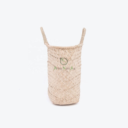 Eco Friendly Seagrass Woven Shopping Basket With Handles LS 06 05 001 01