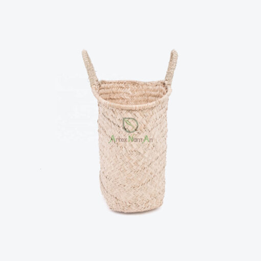 Eco Friendly Seagrass Woven Shopping Basket With Handles LS 06 05 001 01