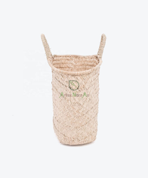 Eco Friendly Seagrass Woven Shopping Basket With Handles LS 06 05 001 01