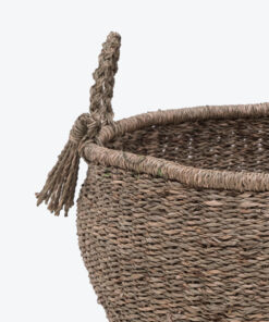 Eco Friendly Seagrass Woven Storage Baskets With Handles For Camping Eco Friendly Seagrass Woven Storage Baskets With Handles For Camping SG 06 05 472 01