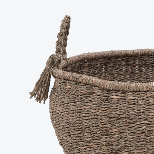 Eco Friendly Seagrass Woven Storage Baskets With Handles For Camping Eco Friendly Seagrass Woven Storage Baskets With Handles For Camping SG 06 05 472 01