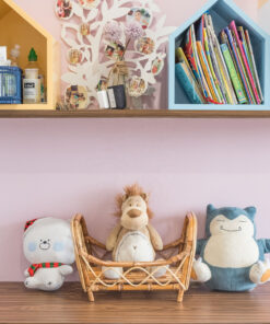 Eco Friendly Small Brown Rattan Baby Doll Crib Also A Handmade Cot RA 30 24 003 01