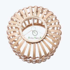 Eco-friendly Bamboo Lamp Shade For Home Decor NB 17 21 017 01