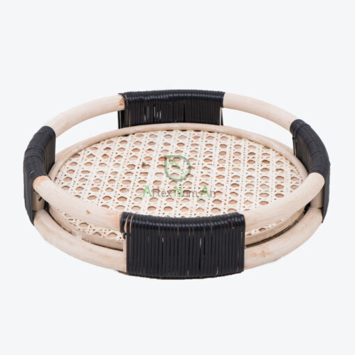 Hand Woven Rattan Decorative Tray R 30 03 003 01S