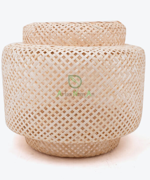 Handicraft Large Bamboo Woven Hanging Pendant Lamp Shade NB 11 21 066 01