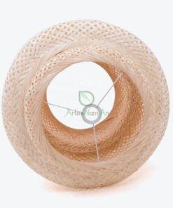 Handicraft Large Bamboo Woven Hanging Pendant Lamp Shade NB 11 21 066 01