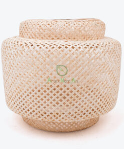 Handicraft Large Bamboo Woven Hanging Pendant Lamp Shade NB 11 21 066 01