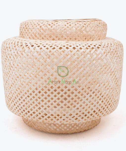 Handicraft Large Bamboo Woven Hanging Pendant Lamp Shade NB 11 21 066 01
