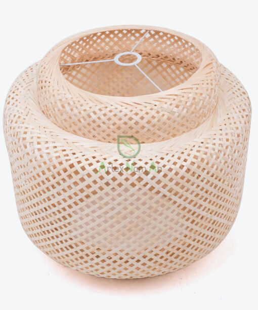 Handicraft Large Bamboo Woven Hanging Pendant Lamp Shade NB 11 21 066 01
