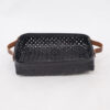 Hot Trend Black Bamboo Storage Weaving Tray NB 09 03 016 02