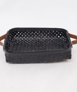 Hot Trend Black Bamboo Storage Weaving Tray NB 09 03 016 02