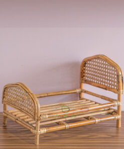 Lovely Modern Doll House Furniture Baby Toys Rattan Doll Beds RA 30 24 004 01