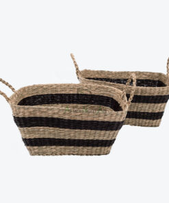 Natural Handmade Seagrass Toy Storage Hamper Basket Organizer SG 06 05 403 01
