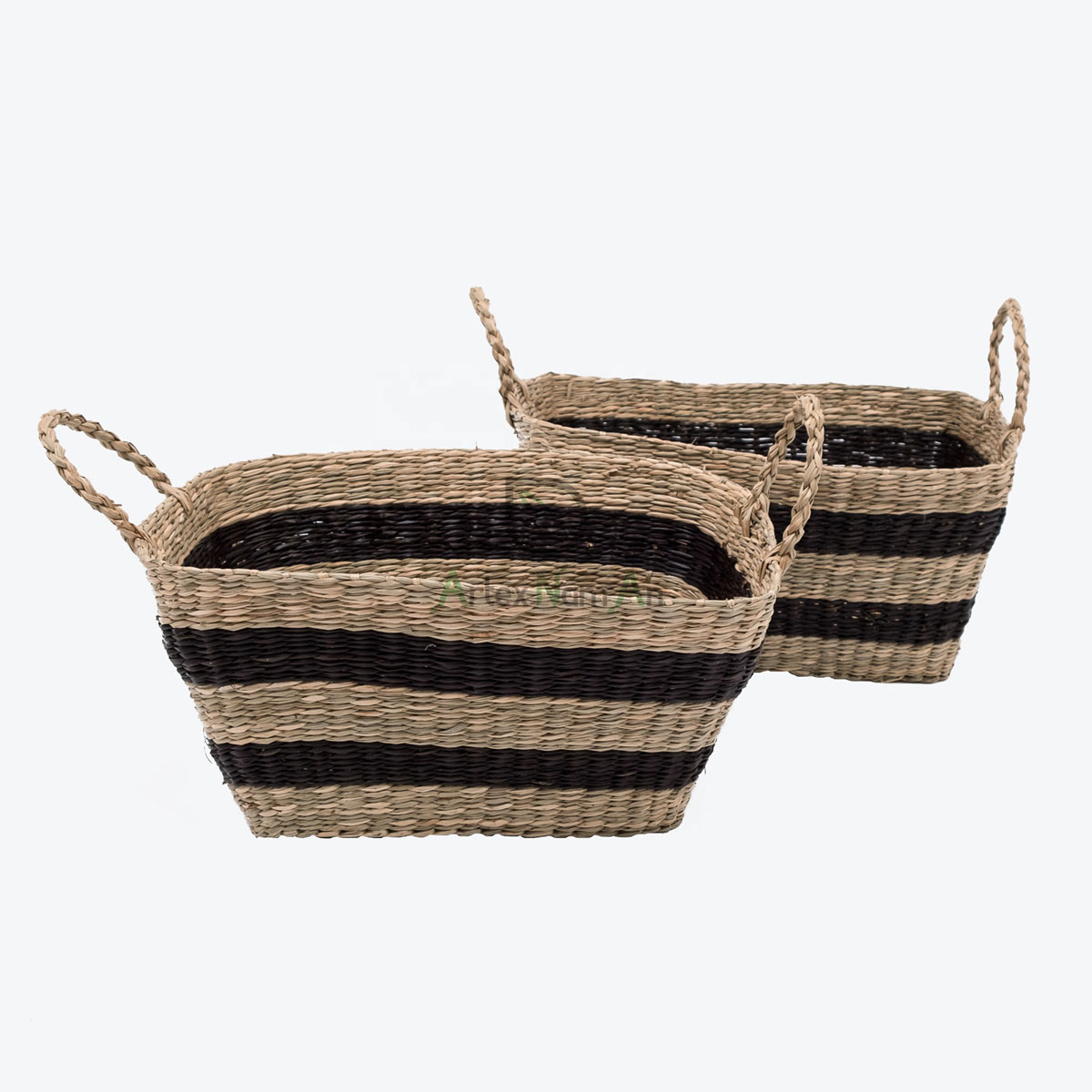 Natural Handmade Seagrass Toy Storage Hamper Basket Organizer SG 06 05 403 01