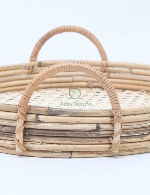Natural Rattan Serving Tray Decorative Trays R 46 02 001 01