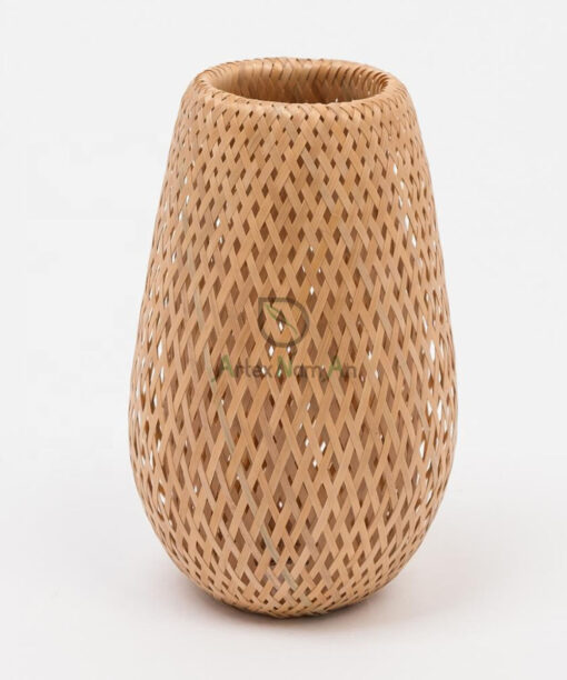 Newest Bamboo Table Hanging Woven Lampshade WB 11 21 013 01