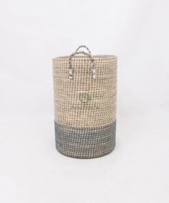 Newest Design Seagrass Laundry Hamper/Tall Woven Laundry Basket With Handles From Vietnam SG 09 05 460 01