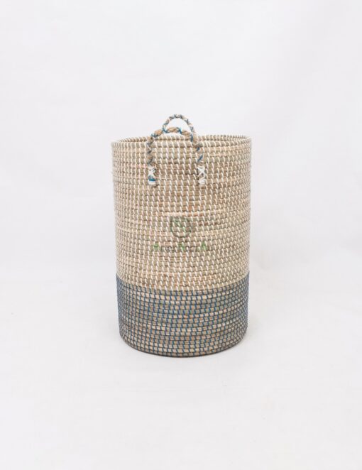 Newest Design Seagrass Laundry Hamper/Tall Woven Laundry Basket With Handles From Vietnam SG 09 05 460 01