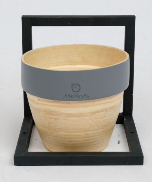 Newest Modern Bamboo Planters Indoor Pots S 18 16 010 02