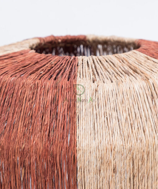 Newest Natural Woven Modern Jute Table Lamp JU 10 01 001 01