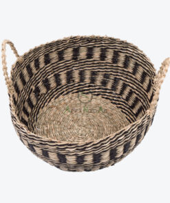 Newest small seagrass storage hamper basket SG 06 05 400 01